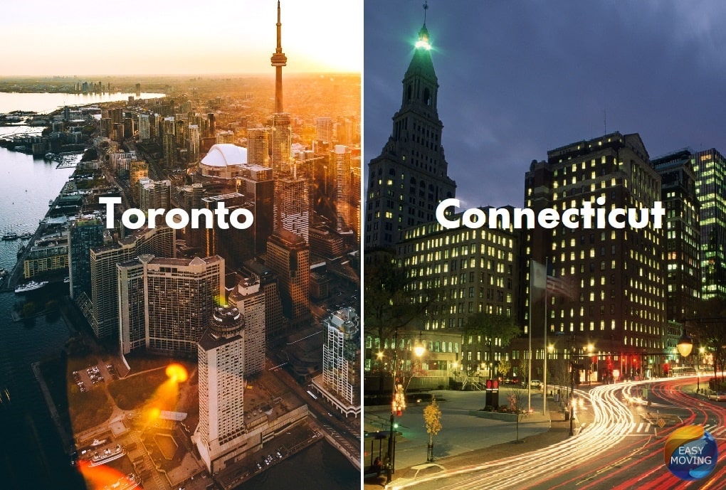Connecticut to Toronto