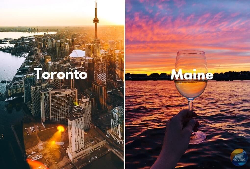 Maine to Toronto movers