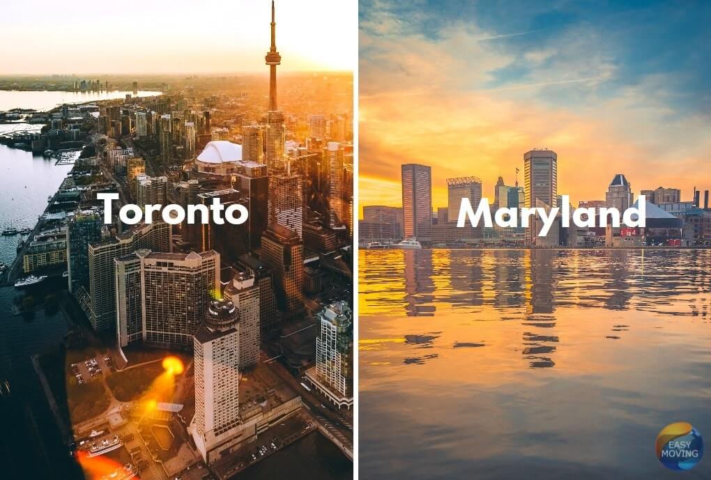 Maryland to Toronto movers