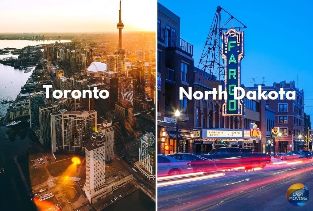 Toronto to North Dakota movers
