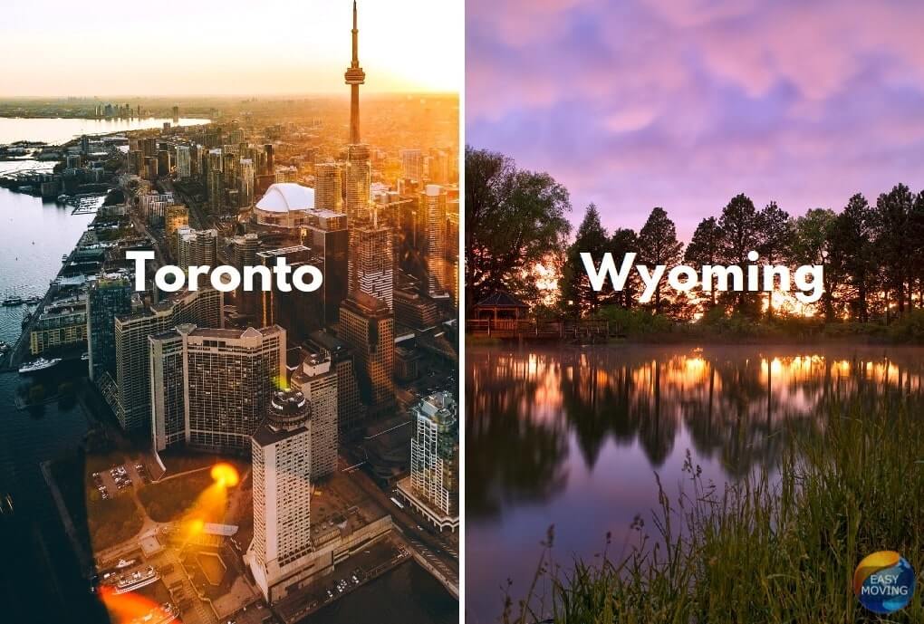 Wyoming to Toronto movers